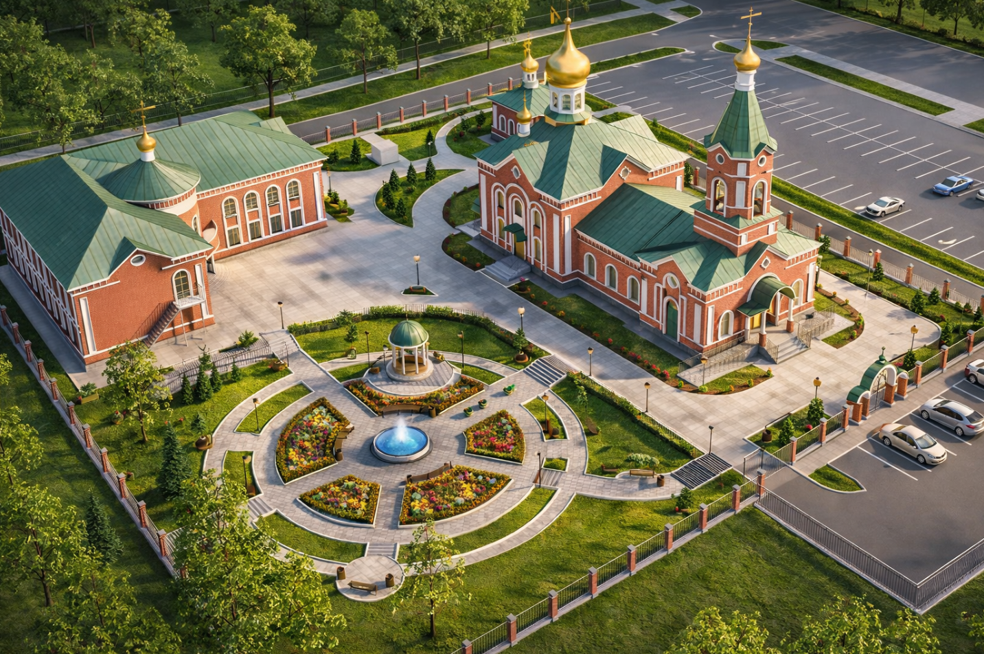 План храмового комплекса